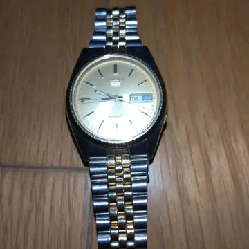 SEIKO 오토매틱 손목시계 골드/실버