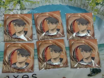 하이큐 문구 카페 미야 오사무 캔뱃지