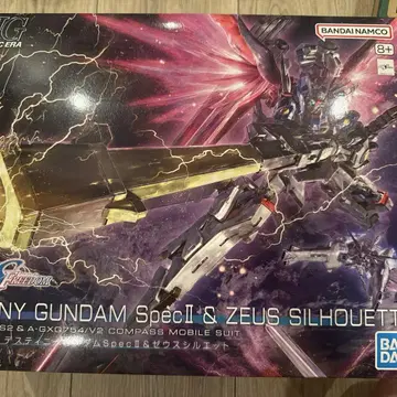 HG 1/144 데스티니 건담 SpecII & 제우스 실루엣