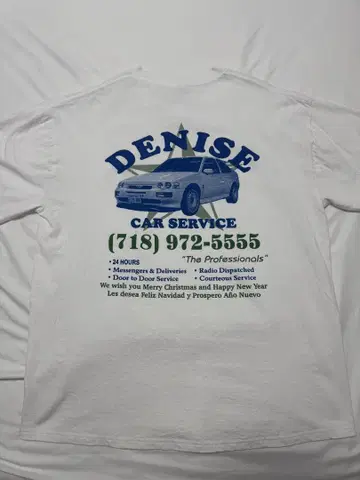 EPOCH DENIS CAR SERVICE 티셔츠 L 사이즈