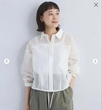 그린 라벨 릴랙싱 드로스트 시어 셔츠
