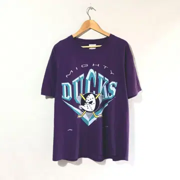 90년대 MIGHTY DUCKS 티셔츠 XL 사이즈 디즈니