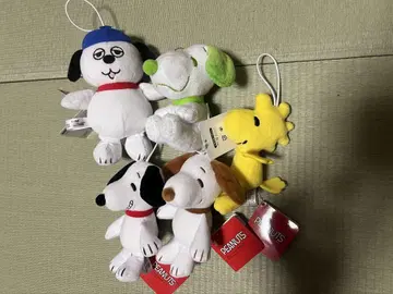 스누피 봉제 인형 5종 세트