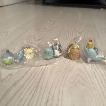고베 스마 해변 수족관 스트랩 5개 세트 스미코구라시