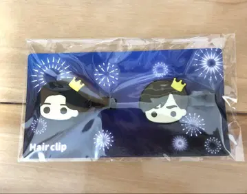 새상품 King & Prince 와 불꽃놀이 헤어 클립 킹프리