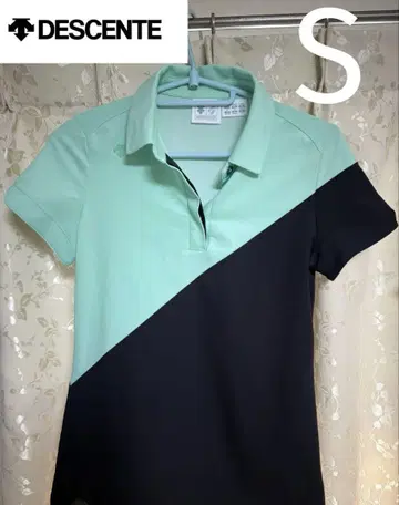 DESCENTE 여성용 피케 셔츠 S 사이즈