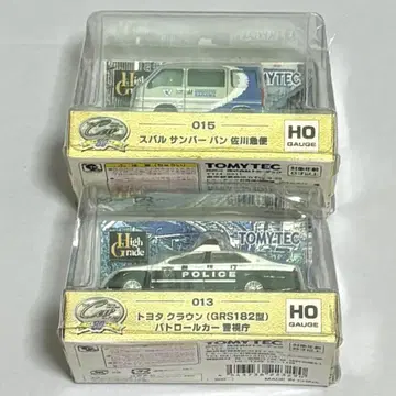 토미텍 카 컬렉션 80 스바루 삼바 사가와 도요타 크라운 경시청