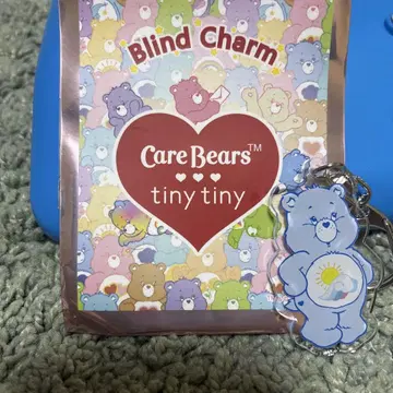 케어베어 랜덤 참 아크릴 키링 tinytiny
