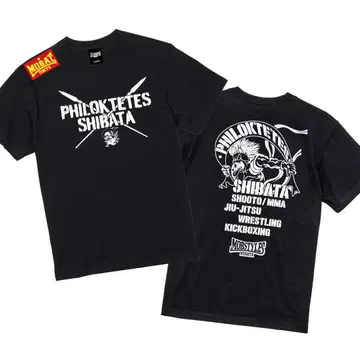 모브스타일 PHILOKTETES SHIBATA T셔츠 블랙