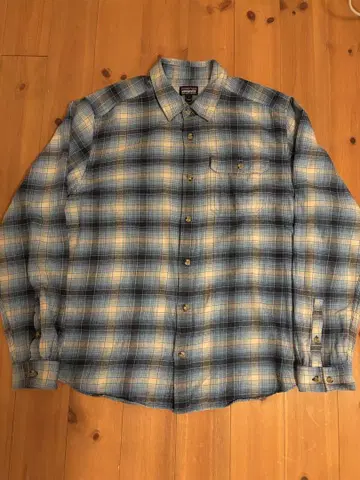 patagonia 파타고니아 섀도우 체크 셔츠 옴브레 L