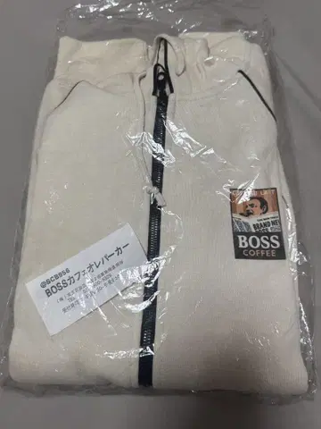 BOSS 카페 오레 후드티 아이보리