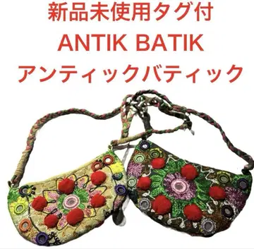 택 포함 새상품 ANTIK BATIK 앤틱 바틱 미니 숄더 세트