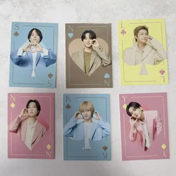 FANTASTICS 2025년 달력 포토 카드 6매 세트