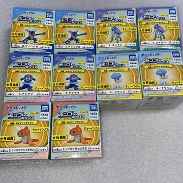 포켓몬 몬코레 박스 vol.13 물 타입 5종 2세트 미개봉