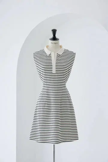 French Sleeve Polo Mini Dress Herlipto