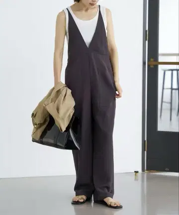 새상품급 IENA TWILL 2way 살로펫 36 브라운