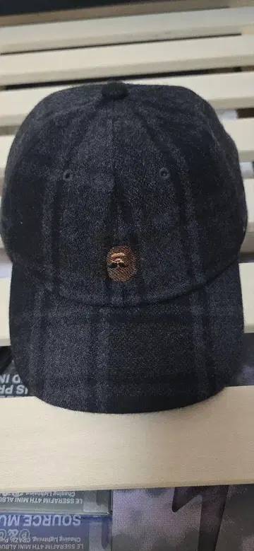 Mr. Bathing Ape 체크 무늬 캡