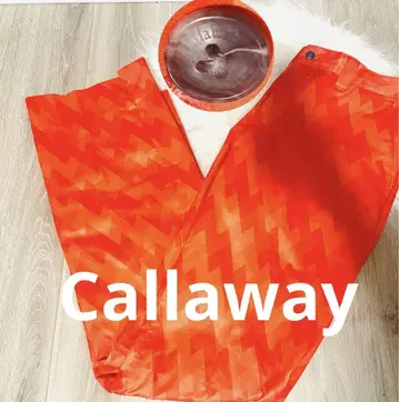 미사용급 Callaway 캘러웨이 올 패턴 로고 버튼 골프 팬츠