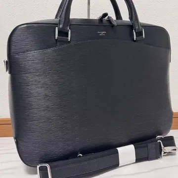 미사용급 펠레모르비다 카피타노 2way 엠보싱 가죽 비즈니스 백