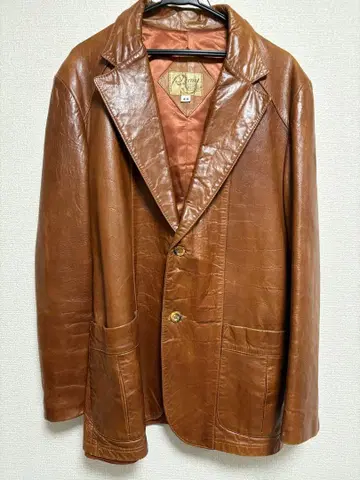 Remy Leather Fashions 브라운 가죽 자켓 44