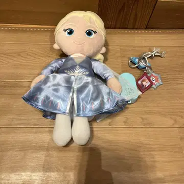 봉제 인형 노래하고 이야기하는!! 마법 펜던트 겨울왕국 2 엘사