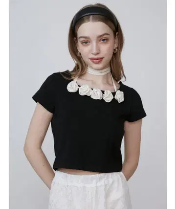 calnamur 3D ROSE TSHIRTS 3D 로즈 티셔츠