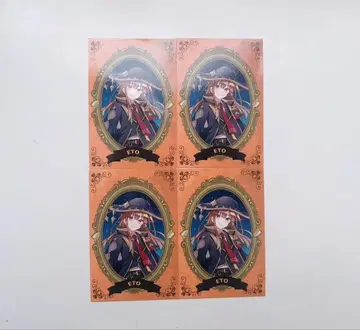 컬러풀피치 카라피치 에토 마법학원 액자 트레이딩 카드