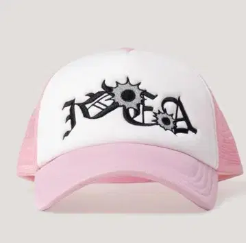 IDEASWAM 캡 핑크 Head Shot Trucker Cap