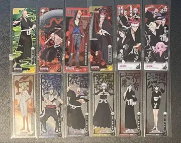 BLEACH 카드 껌 책갈피 12장 세트