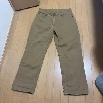 L.L.Bean 베이지 워크 팬츠