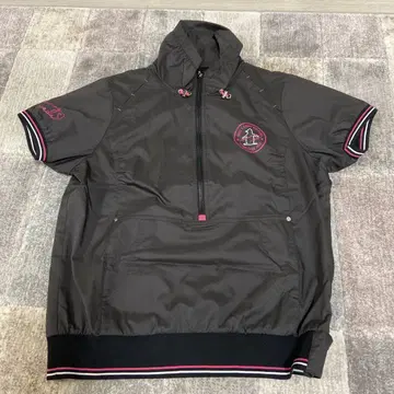 Munsingwear 하프 지퍼 자켓 M 사이즈 블랙