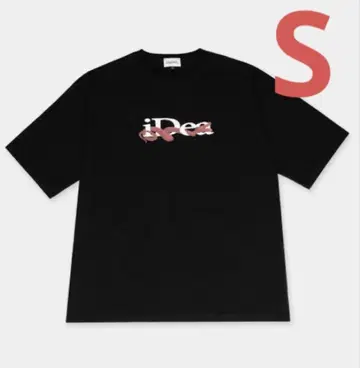 iDeaswam OUROBOROS LOGO TEE BLACK S 티셔츠