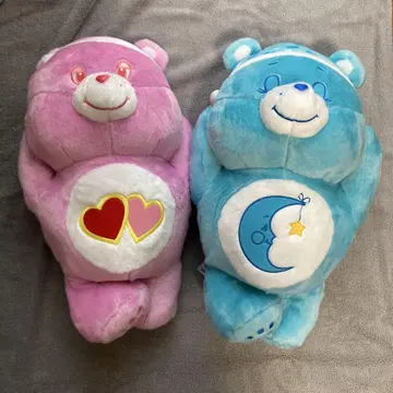 케어 베어 스야스야 빅 봉제 인형 2개