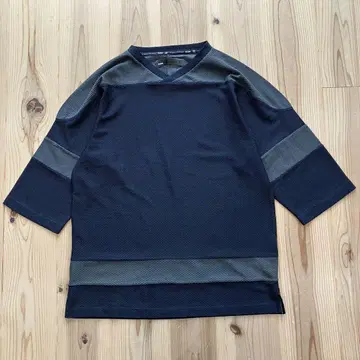 DCBA BY SON OF CHEESE 메쉬 티셔츠 블랙 S