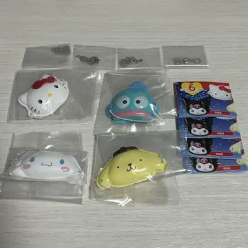 산리오 미니어처 오멘 한교동 키티 시나몬 폼폼푸딩