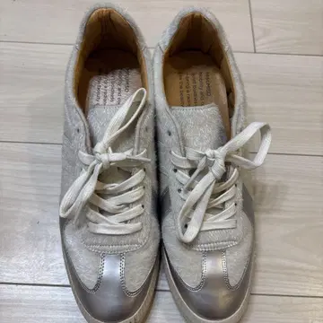 MISUMISO 그레이 퍼 스니커즈