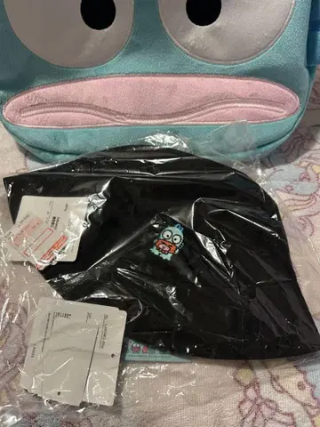 한교동 버킷 햇 자수 모자