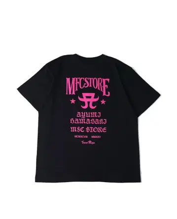 하마사키 아유미 x MFC STORE 콜라보 T셔츠 L 사이즈 핑크