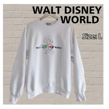 WALT DISNEY WORLD 미키 맨투맨 L