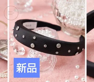 다리치 Darich 비쥬 머리띠 머리띠 블랙 블랙 컬러