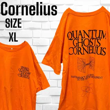 Cornelius 코넬리우스 티셔츠 오렌지 사이즈 XL