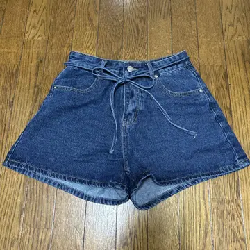 숏 팬츠 데님