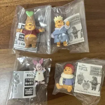 곰돌이 푸 코스튬 피규어 컬렉션 3 전4종 가챠