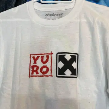 H-Street YURO X 티셔츠 화이트 S 사이즈