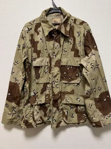 초코칩 카모 밀리터리 자켓 BDU