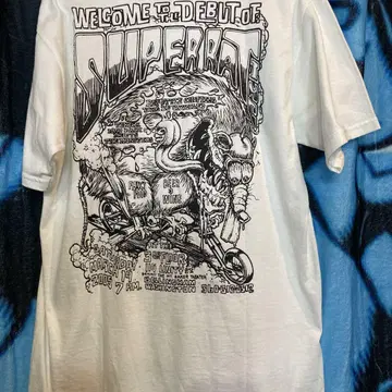 SUPER RATS 데뷔 티셔츠 M