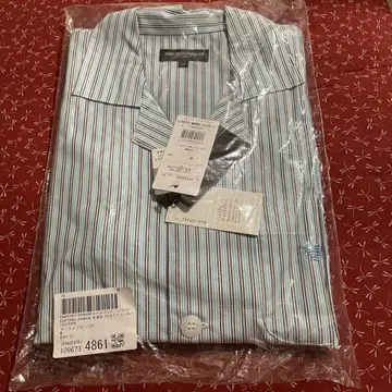EMPORIO ARMANI 룸웨어 파자마 상하의 세트 색스 블루