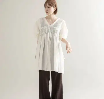 튜닉 원피스 블라우스 KBF