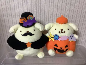 폼폼푸딩 할로윈 봉제 인형 2개 세트