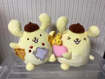 폼폼푸딩 봉제 인형 2개 세트